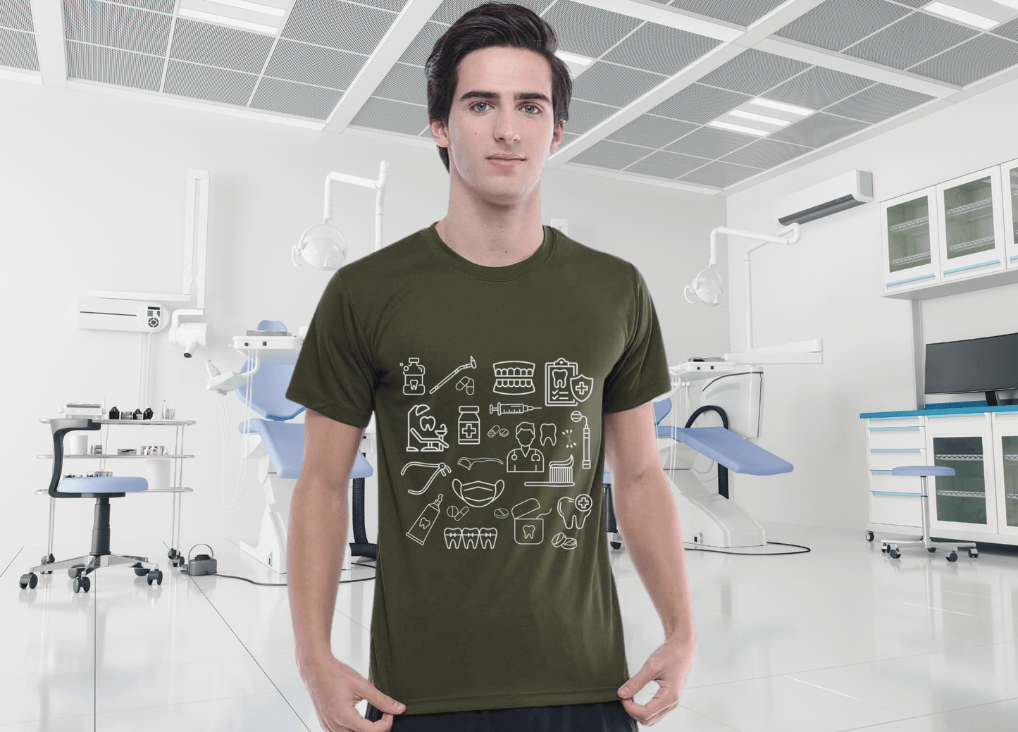 Dental Doodle Tshirt |Without Canna