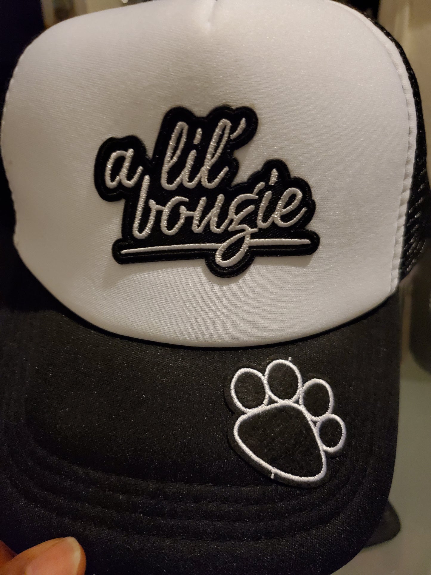 A lil bougie trucker hat